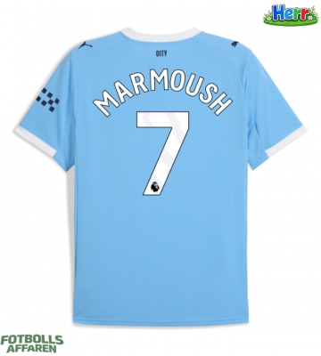 Manchester City Omar Marmoush #7 Hemmatröja 2025-26 Kortärmad